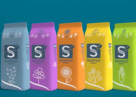 Tournés vers l&rsquo;avenir.        Nouvelle sacherie Soufflet Seeds